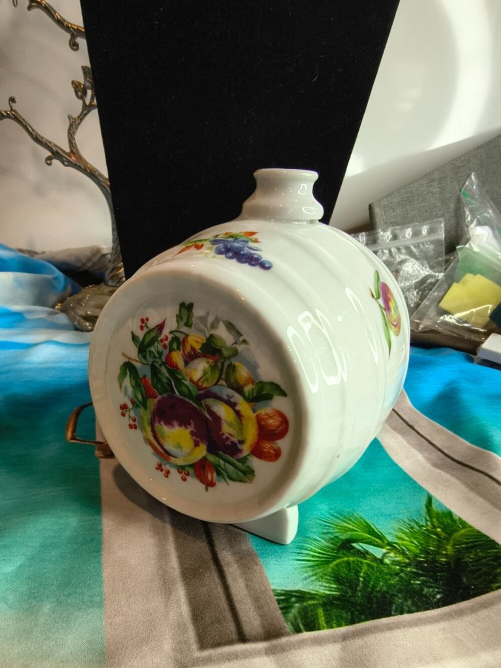 Vintage Limoges Porcelain Decanter